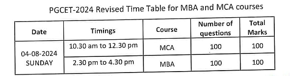 Exam Timetable